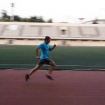 İTÜ'de 100 metre koşu denemesi