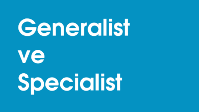 Generalist ve specialist