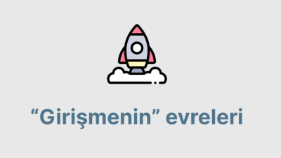 “Girişmenin” evreleri