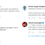 Siyasilerin tweetlerinden örnekler